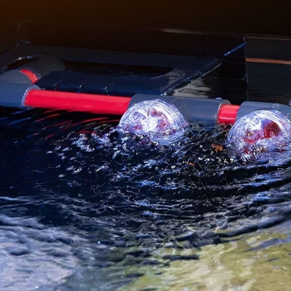 Transparent Auto-Rotating Fan Kit Plastic Aquarium Wave Maker Nozzle Aquarium Application