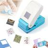 Yihuilan Craft Stamp Square Hole Easy To Paper Square for Paper High Perfect for Card Making X Punch, Punch, Punch, Use, Non-Slip, Cutter, Embossing,