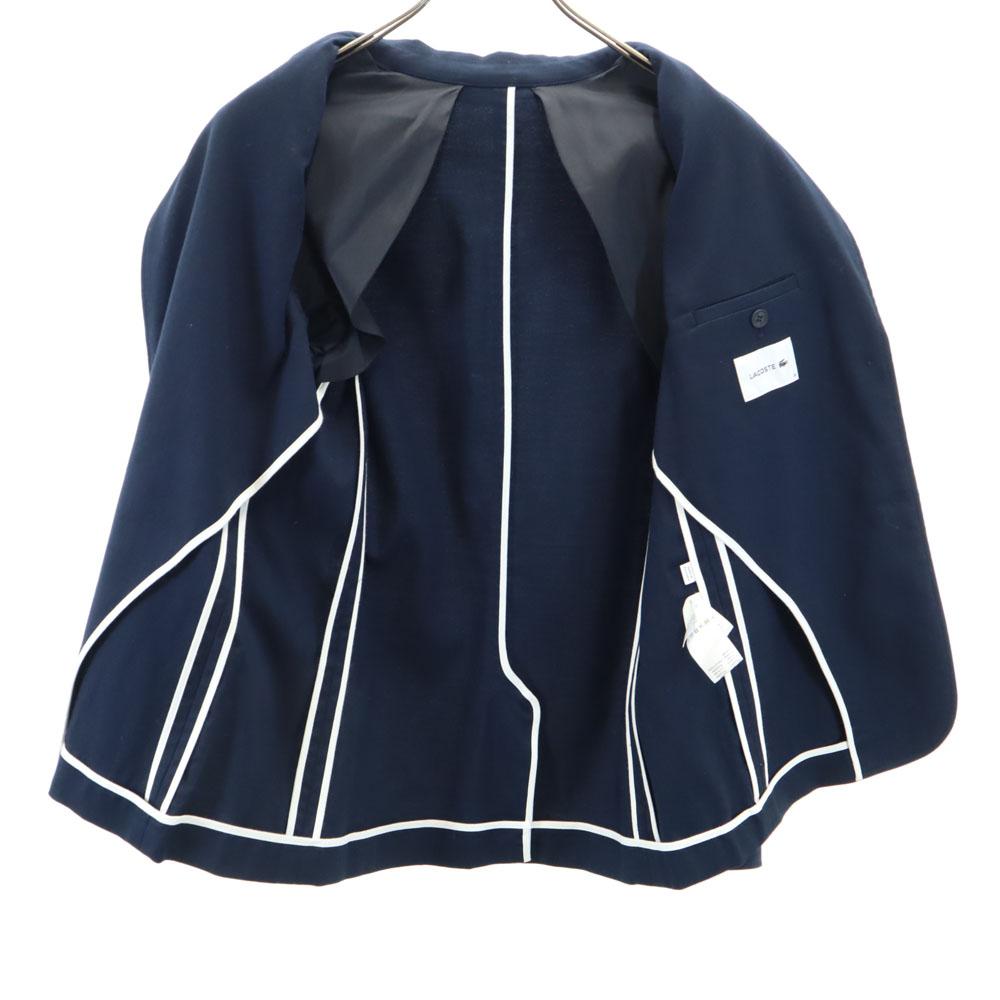 LACOSTE Made in Bulgaria blazer 38 Navy Unconstructed tailored jacket Women Used