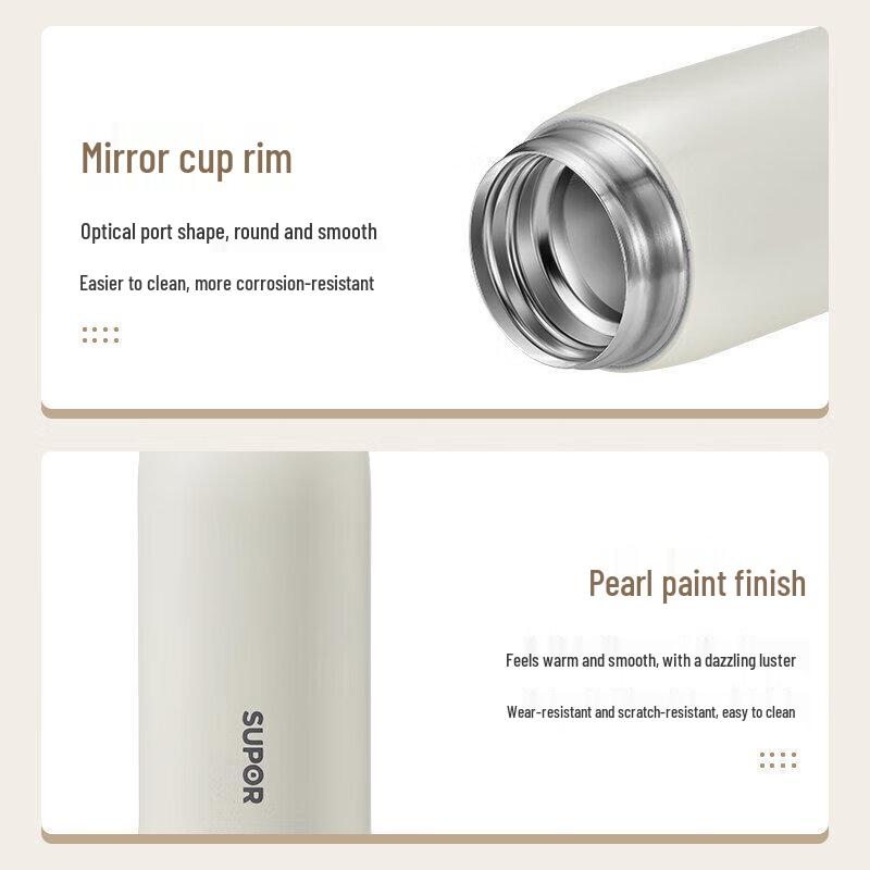 Supor KCV20AK10 Slim 316L Stainless Steel Insulated Mug 200mL