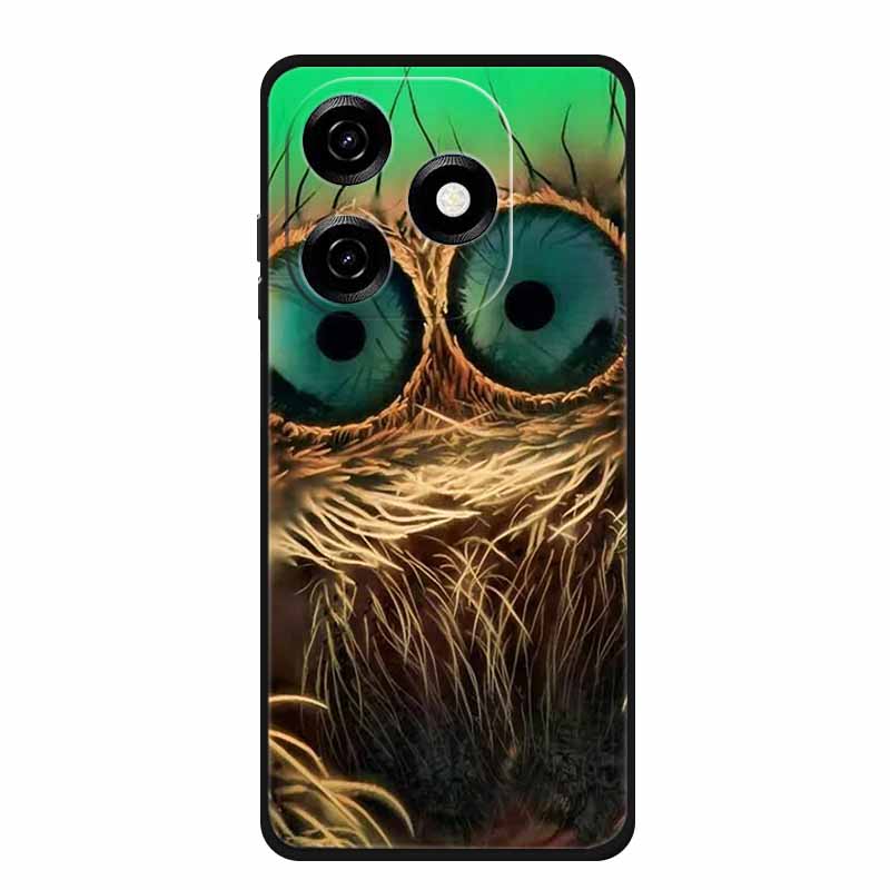 Für Honor X5c Plus Hülle Niedliche Cartoon Weiche Silikon TPU Schutz-Rückseite Handyhülle für Honor X5c Plus Luxus Bumper Coque