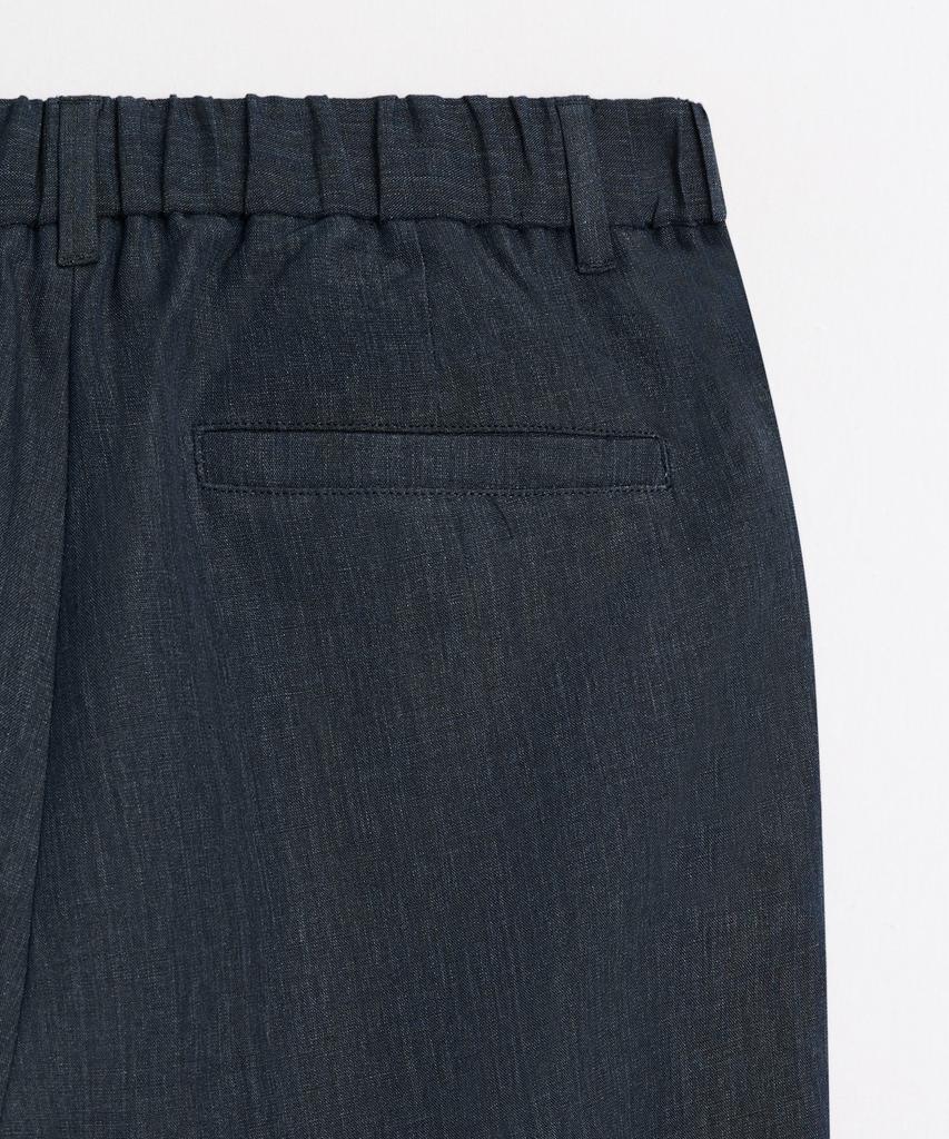 Masimodutti 100% Elastic Linen Pants