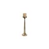 Bougeoir en aluminium - Home ESPRIT - Doré - 18,5x18,5x64,5 cm - Multicolore - Décoration élégante