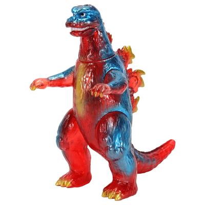 Produkcja Treści Postaci Seria CCP Godzilla Retro Czerwony Przezroczysty Około 120mm Figurka z PVC (KPCh) Średniej wielkości [14. edycja] (1974) wer.