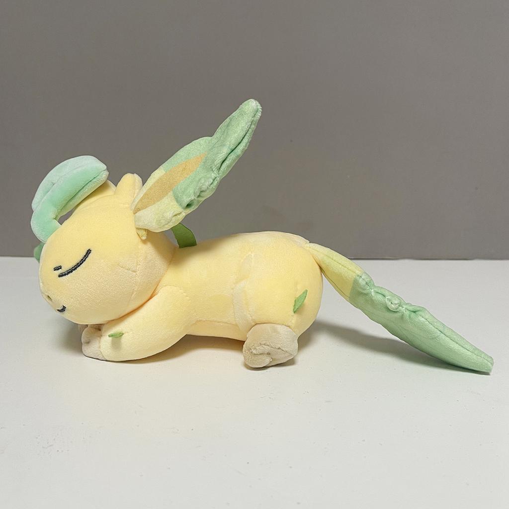 New Sleeping Plush Toy Eevee Evolution Glaceon Leafeon Sylveon Plushies Doll Gifts