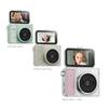 S162 Thumb Keychain Camera 1.47-Inch Flip Screen Mini Action Camera Retro Style 2K Very Small Camcorder Video Recorder
