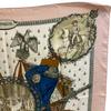 HERMES NAPOLEON Napoleon silk Calle 90 scarf pink silk Women Used