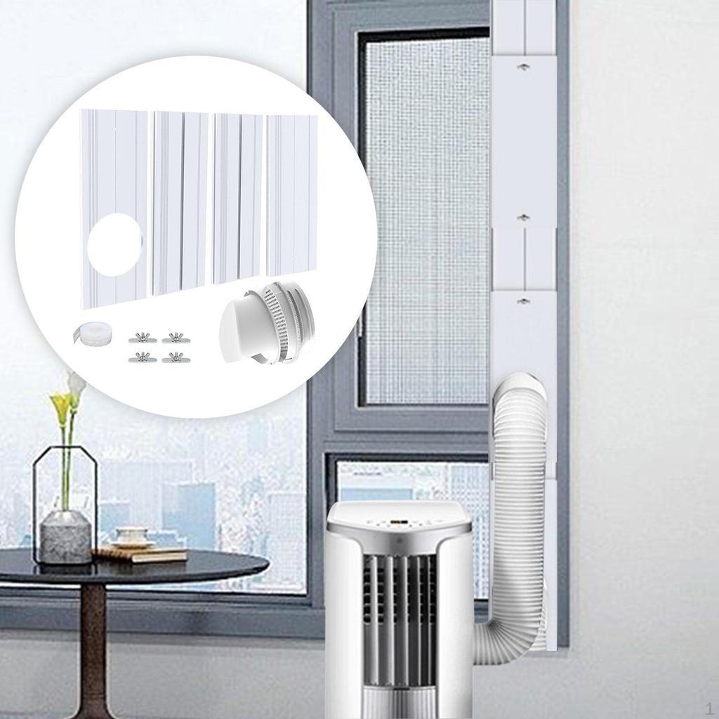 Air Conditioner Window Panels Practical Easy Installation Versatile Portable Without Rain Cover