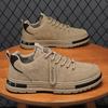 Spring Men's Shoes New Breathable Labor Insurance Shoes Men's Construction Site Work Trend Versatile Non-slip Sports Shoes