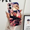 Arknights Grani Jelly Double layer Pink Mobile Phone Case for iPhone 17 16 15 14 13 12 11 Air Pro Max Plus Protective