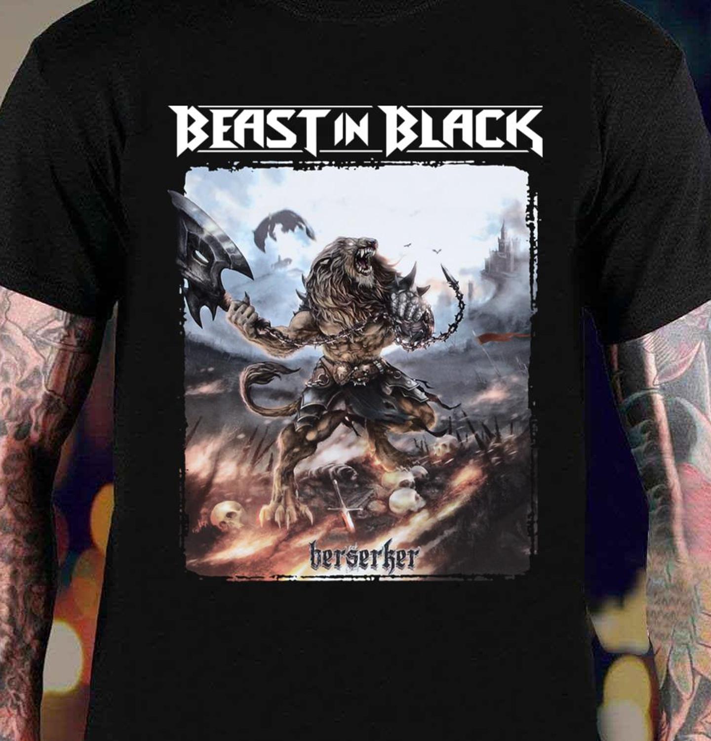 Beast in Black band album T-shirt Black All Sizes 1F1707 XXXL