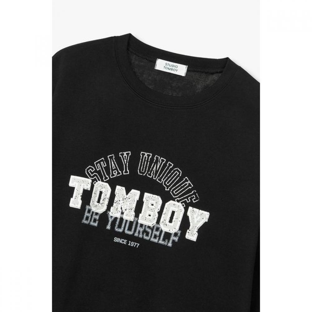 STudio Tomboy ShorT Sleeve T shirT leTTering  9176222992ar 