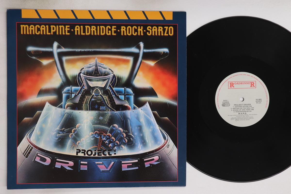 

LP Record MACALPINE ALDRIDGE ROCK SARZO - Project: Driver RR9632 ROADRUNNER 1987 Netherland Metal Used
