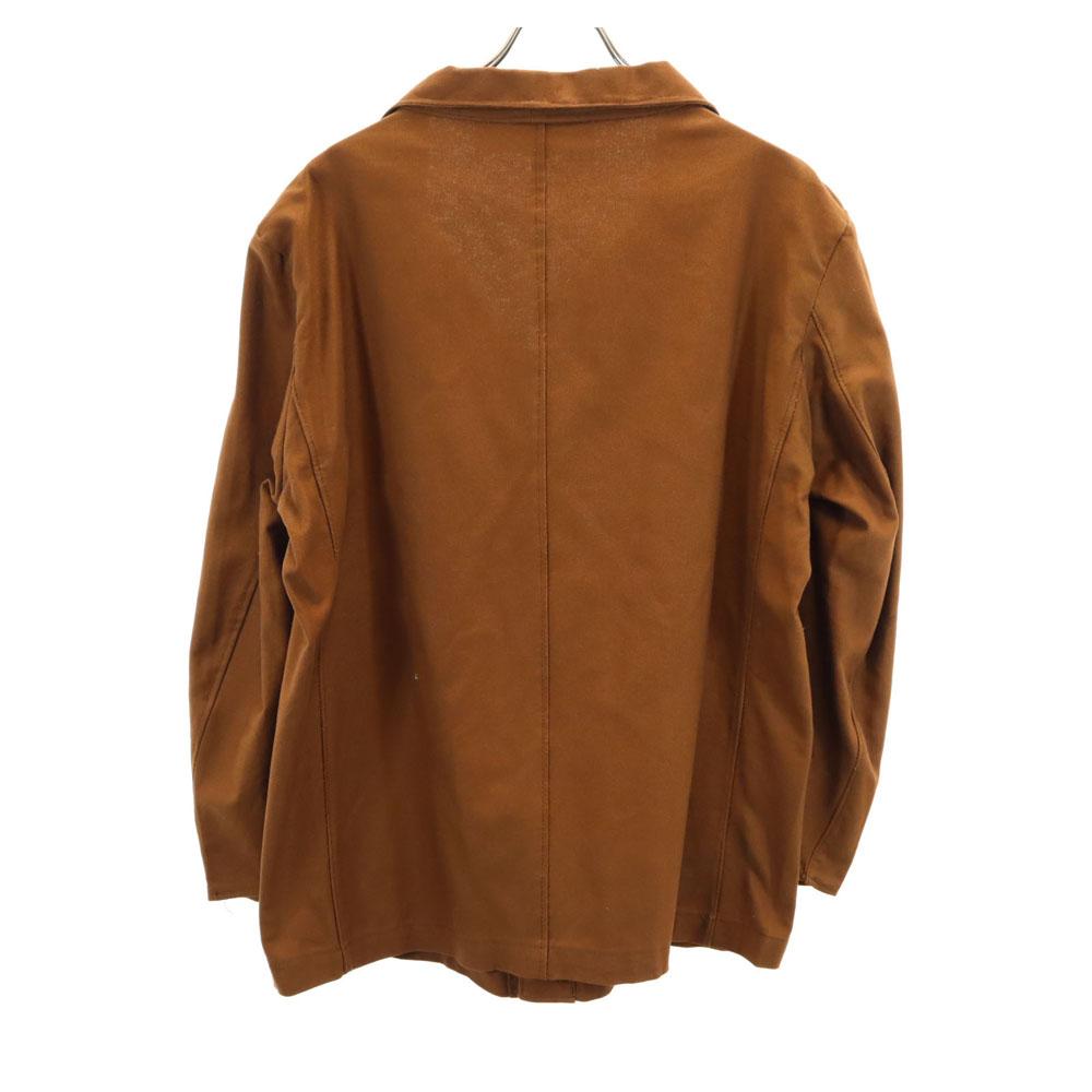 ITALIAN ARMY 70s Vintage Euro Work Prisoner Work Jacket 5h Brown Men's Used