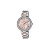 SHEEN Series Simple Retro Elegant Fashion Watch Japanese and Korean Watch Women's Watch Quartz Movement Stainless Steel SHE-3043BSG-9A