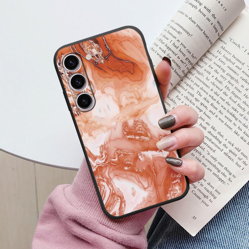 Case For Samsung A55 5G Back Cover Protective Silicone Funda Fashion Marble Stone Texture Coque For Samsung Galaxy A54 A56 Capa