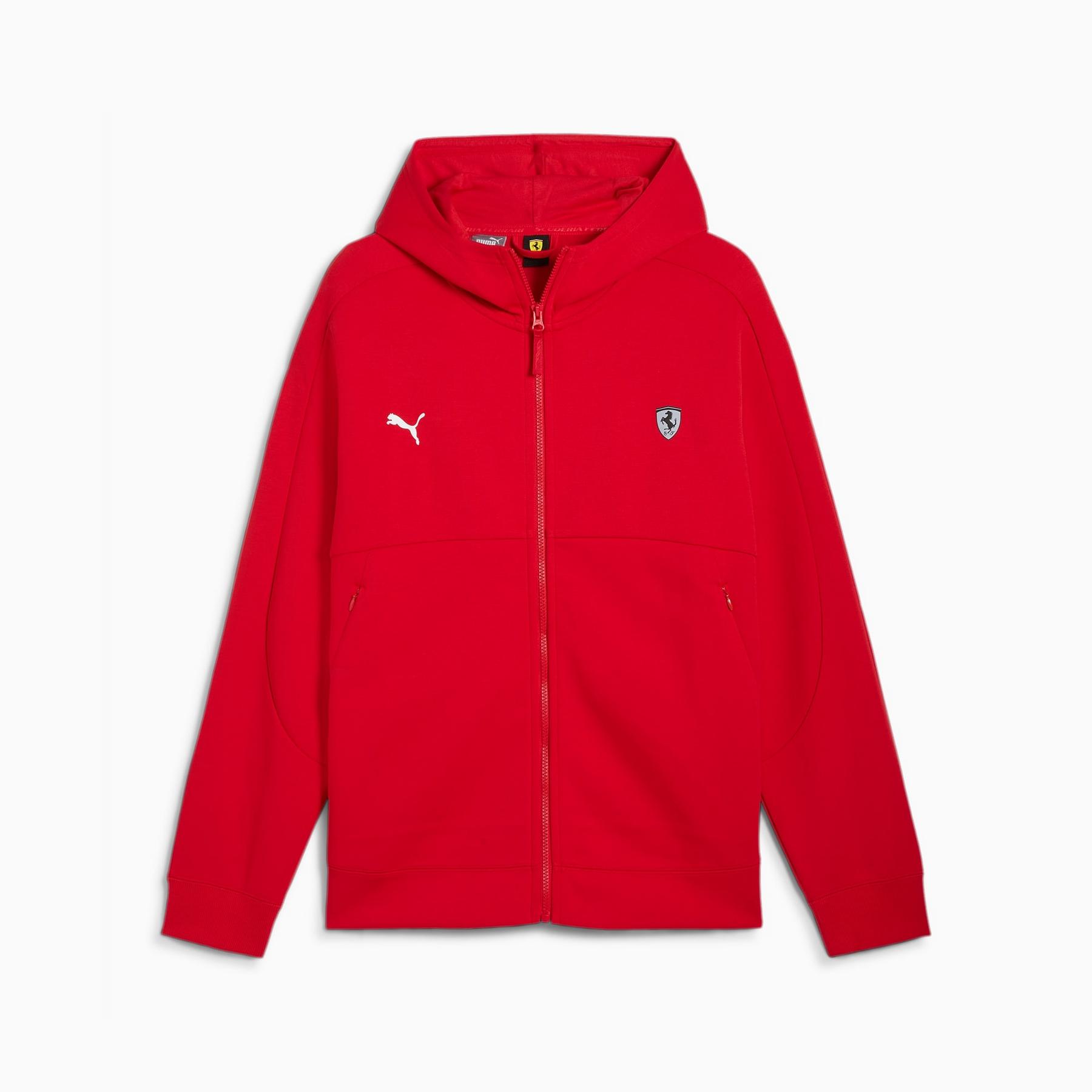 Puma FERRARI STYLE men`s hoodie red