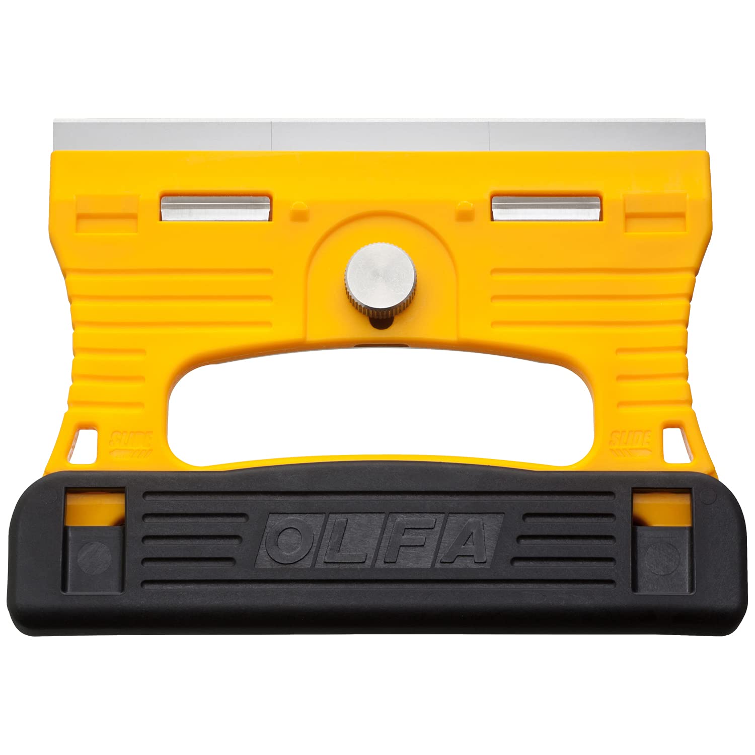 

OLFA G Scraper Glass Stainless Steel Spare with Blade Cover 228B, Surface, 3-Blade Wide, Blade,