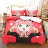 Anime 3D Digital Printing Bedding Four-Piece Set Three-Piece Spy Play House Sheets Quilt