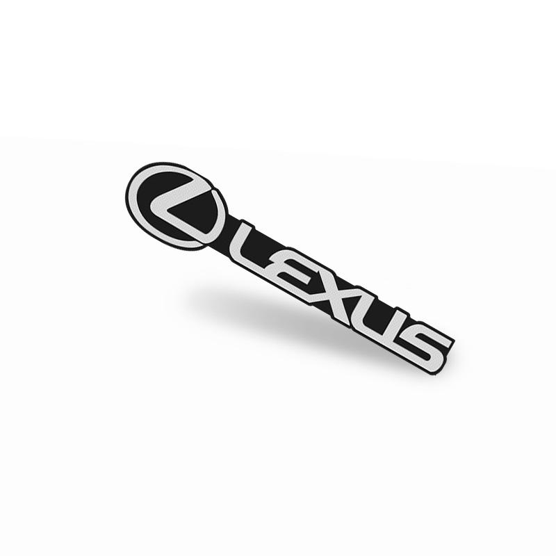 5Pcs Aluminum Car Audio Speaker Badge Decal Accessories For Lexus F-SPORT ES RX NX LS UX LM LX GX LC RZ IS CT GS RC HS SC TX LBX AET1