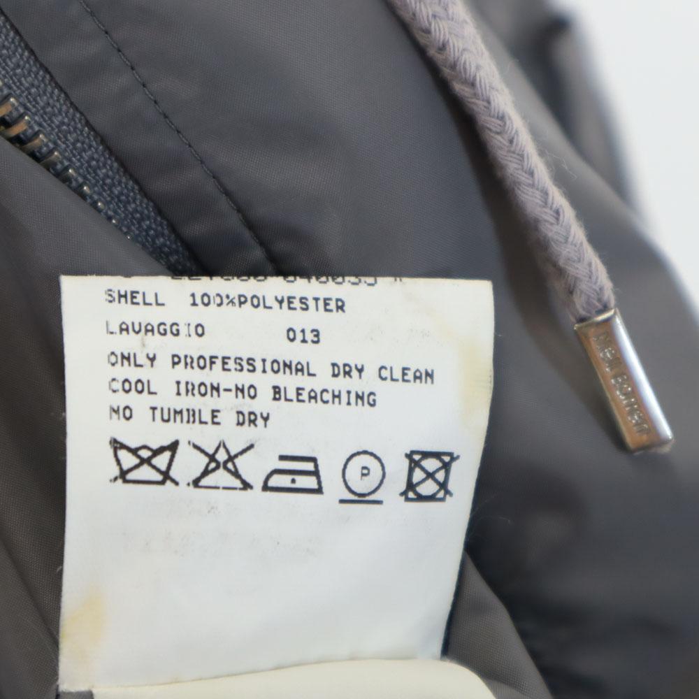 NEIL BARRETT Flight jacket S gray Parker Men's Used