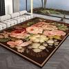 European Bedroom Decor Flower Carpet French Style Carpets for Living Room Lounge Rug Fluffy Soft Study Mat