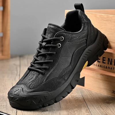 Mode Nouveau Voyage Escalade Arrivée Hommes Baskets Outdoor Chaussures Décontractées Cuir Véritable Mode Vente Chaude Chaussures de Randonnée pour Homme Chaussures de Camping