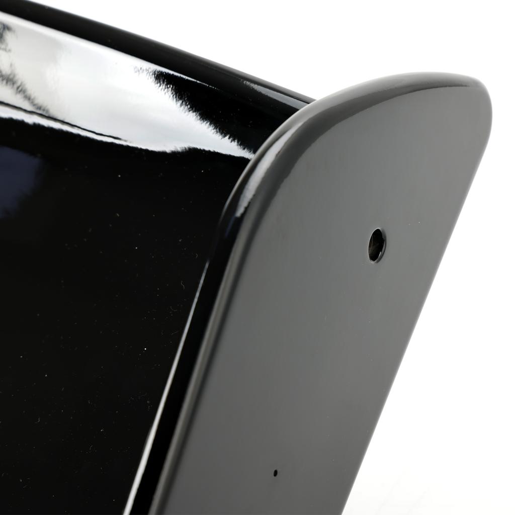 57" 145cm Universal Racing GT Stil Down Force Bagageluckespoiler Vinge Blank Svart