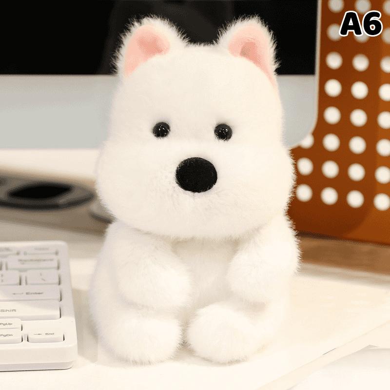 Kawaii Anime Animals Cartoon Desk Companion Doll Learning Partner Birthday Christmas Gift Plush Toy Sleeping Gift