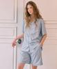 Seideu [2Pack] (Uni) Classic Misty Short Sleeve Pajama Set