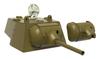 Miniarms 1/35 WWII Russian/Soviet KV-1 Early Turret with Metal Barrel, Plastic Model Kit Part B35241, Molded In Color