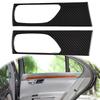 Cover Trim Decor Sticker ABS Accessories Carbon Fiber Decal Door Handle Interior Pair Parts For Lexus IS