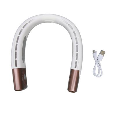 Neck Fan Portable Personal USB Rechargeable Strong Wind Wearable Hands Free Bladeless Cooler for Travel Outdoor Warm