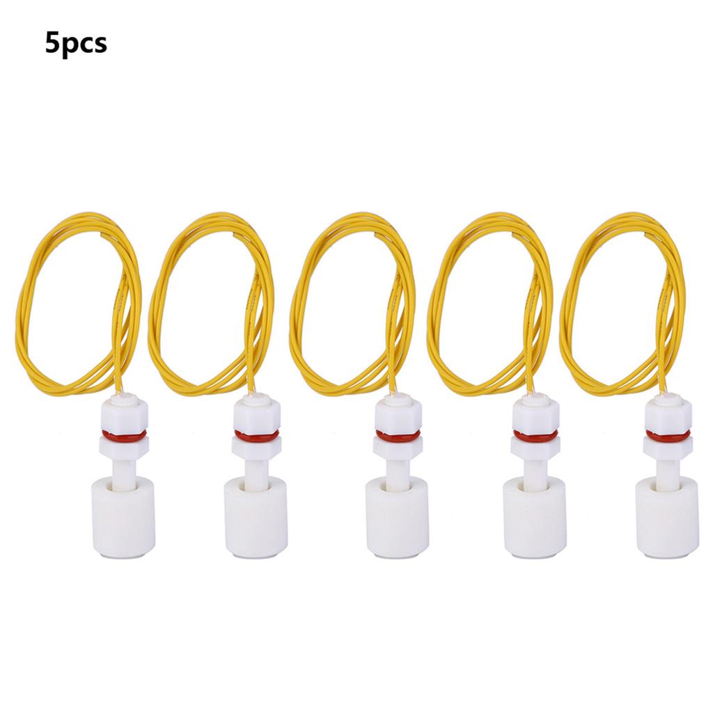 5pcs PP Plastic Float Switch Water Tank Pool Liquid Level Sensor Controller P3508