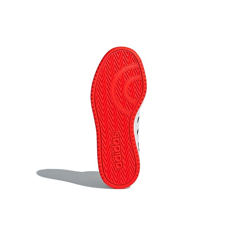 (PS) adidas Hoops 2.0 Mid J 'Black Hi-Res Red' Kids' B75743