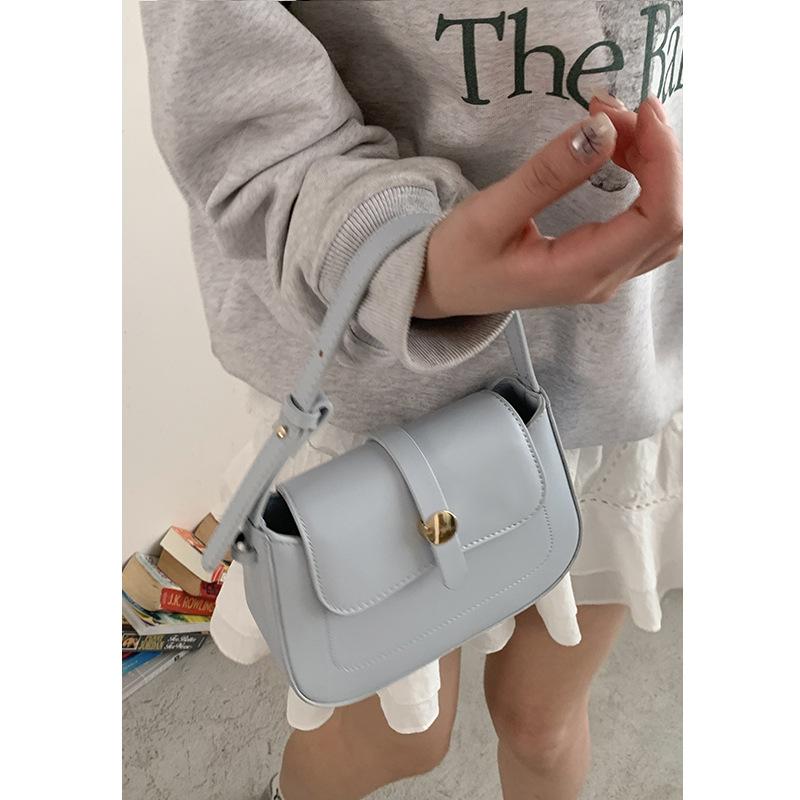 Bag Women's 2025 Spring New Niche Textured Versatile Small Square Bag Simple One Shoulder Oblique Span Bag Handbag