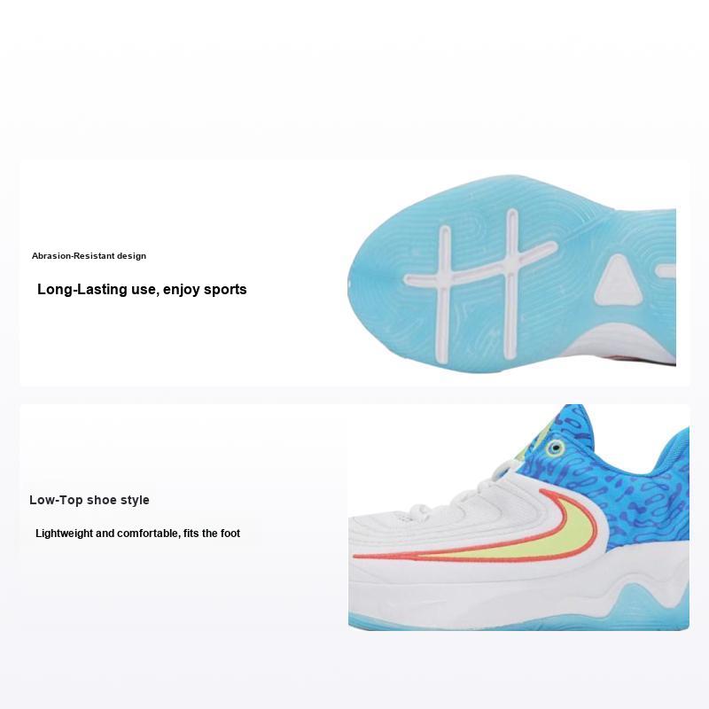Nike Giannis Immortality 4 SE GS Photo Blue Light Lemon Twist Kinder-Sneaker Weiß Hyper-Royal HF1181-100 40