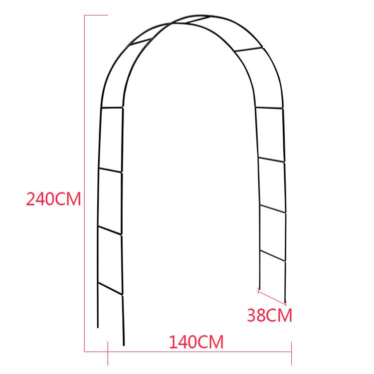 Wedding Arch Stand Wedding Anniversary Birthday Baby Shower Backdrop Decorations DIY Metal Arch Frame Bracket Balloon Arch