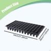 12 Pieces Nursery Seedling Trays with Hole Propagation Pot Portable Drainage Growing