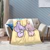 Asamimichan and Anemimi Blanket Ultra Soft  Throw Blankets for Sofa 50x60 Inch Multiple Sizes Plush Thin Quilt