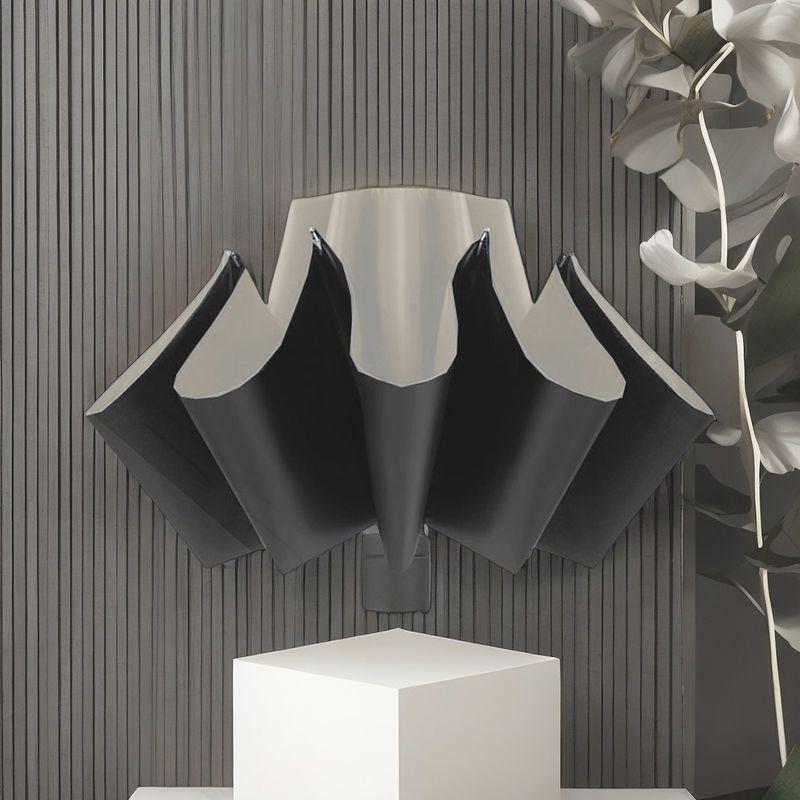 Extra Large, Thick, Reinforced Windproof Umbrella with Long Handle and Stylish Logo Print