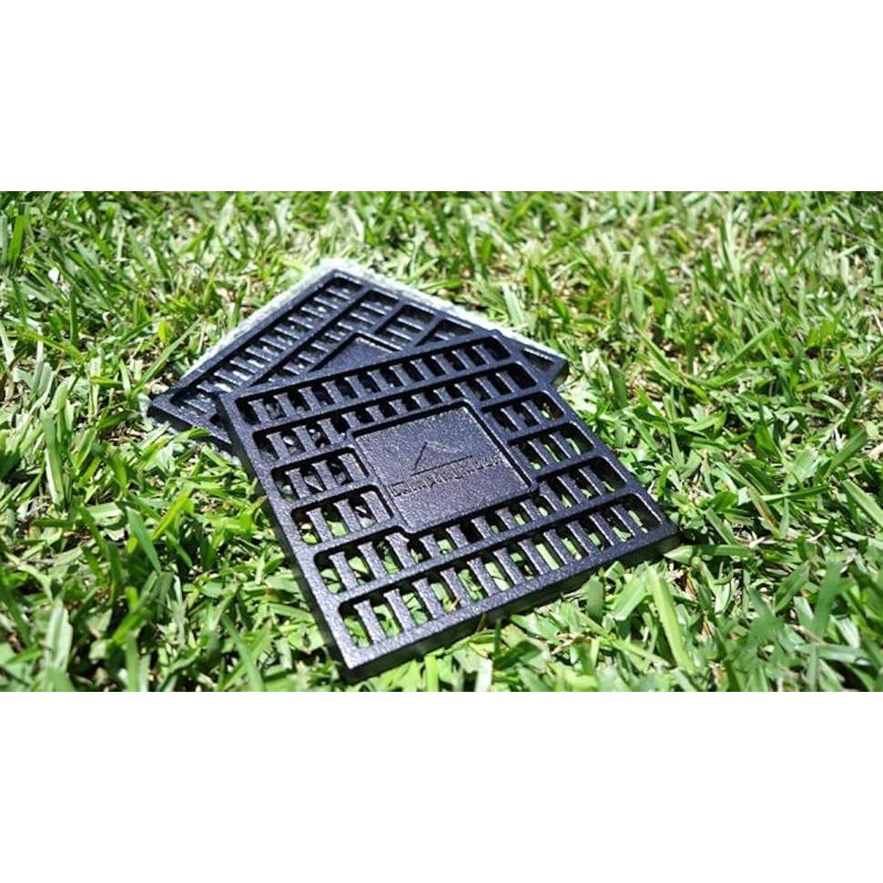 Camping Moon (CAMPING MOON) Bonfire Stand Charcoal Bed Cast Iron Rostle