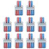 LIANHATA One Touch Connector, Set of 10, 2 Inputs, 4