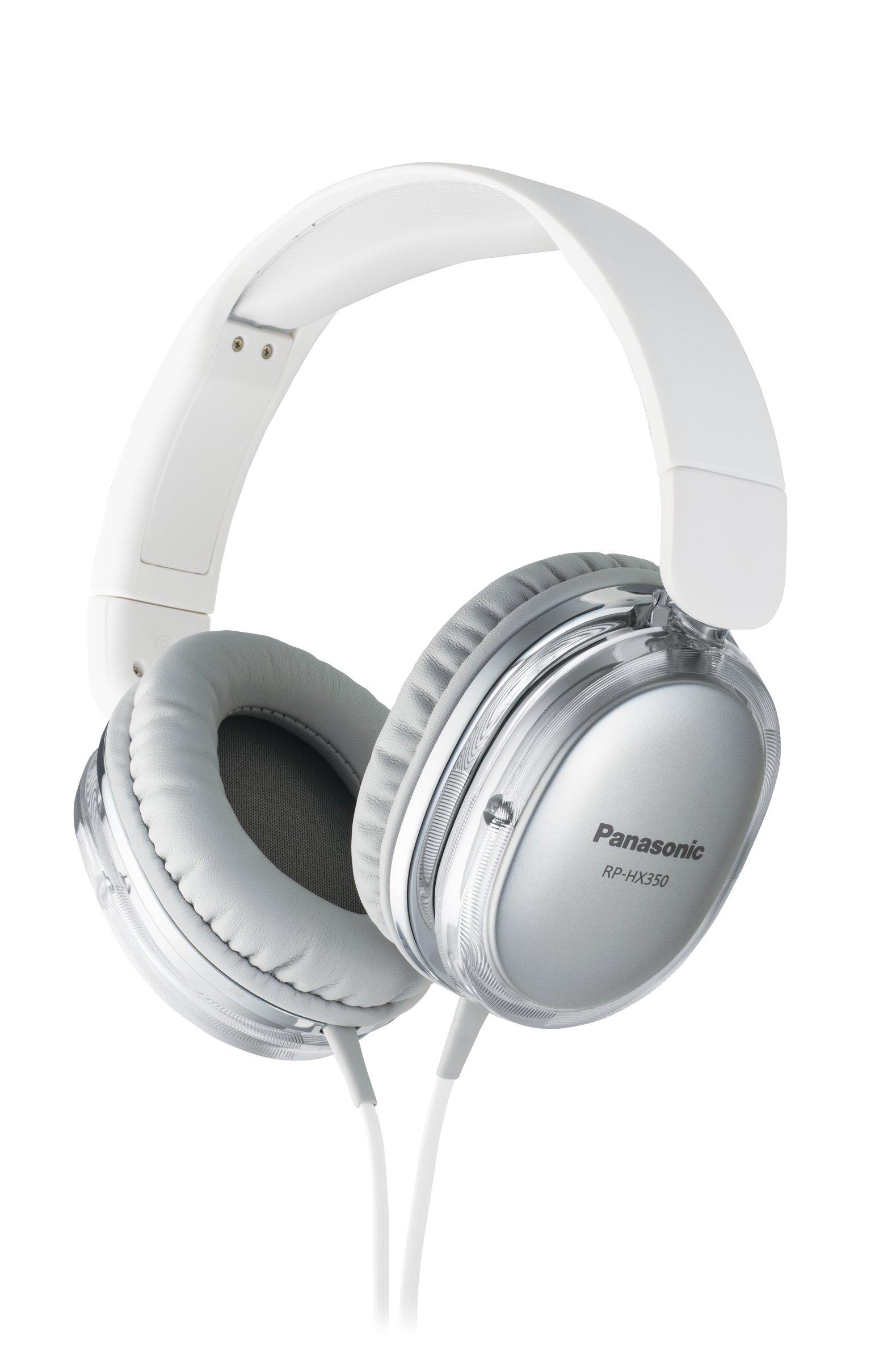 

Panasonic Stereo Headphones, White, RP-HX350-W