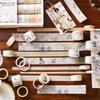 20pcs Vintage Imprint Washi Tape Set Retro Style Letters Art Adhesive Masking Tape Stickers for Album Diary Decoration