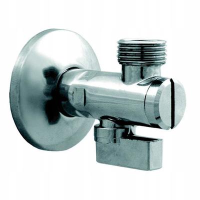 Angle Ball Valve for Faucets with Filter 1/2 X 1/2 Premium
