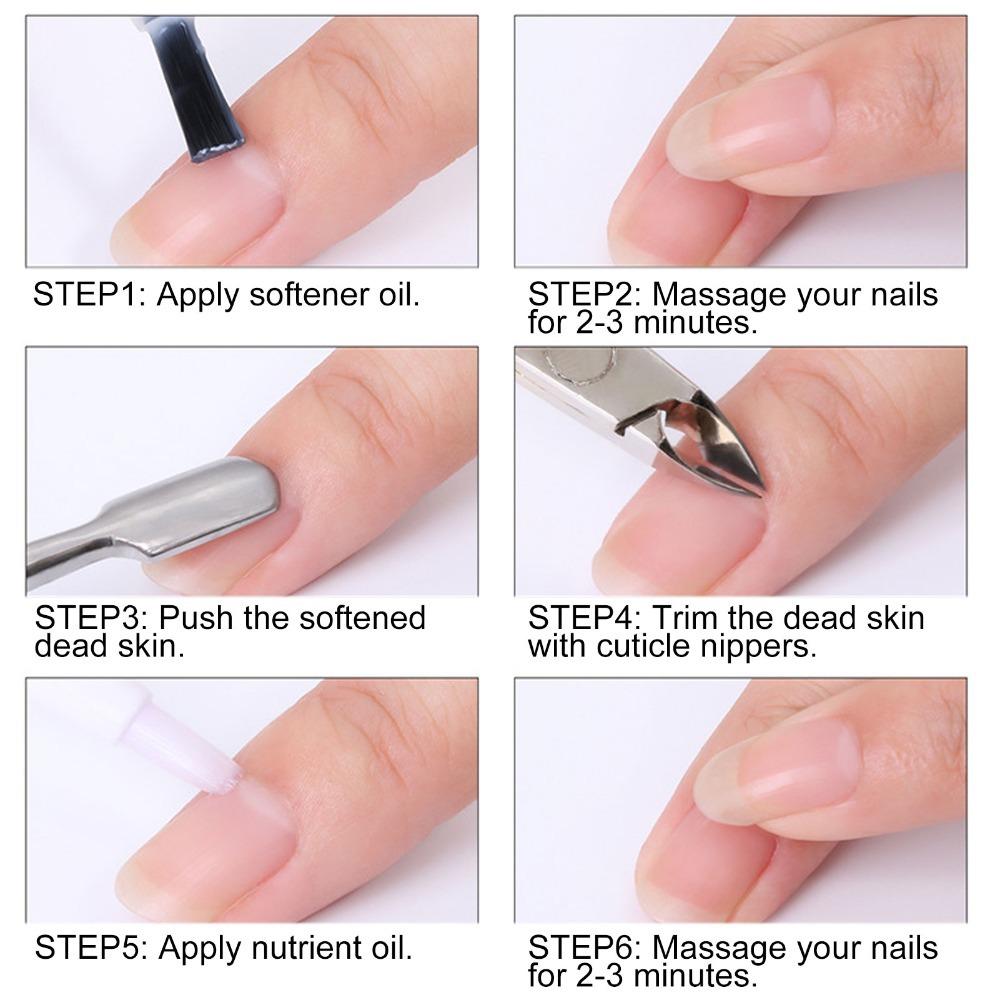 Stainless Steel Professional Nail Cuticle Trimmer For Toenails