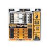 Dewalt Power Tools Dt70746t Flextorq Screwdriving Set, 34 Piece