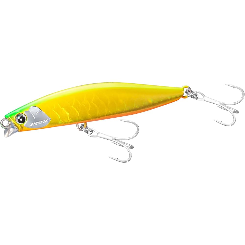 Shimano Hirame Lure Heat Sand RipTass 80S XG-R80Y 001 A Flounder Gold Fishing Lure