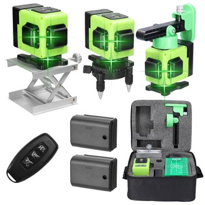 Mini Multifunctional 12 Lines Laser Level 3 Degrees  Self-leveling Machine USB Rechargeable Lithium Battery
